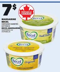 Provigo BECEL MARGARINE, 637/850 G offer