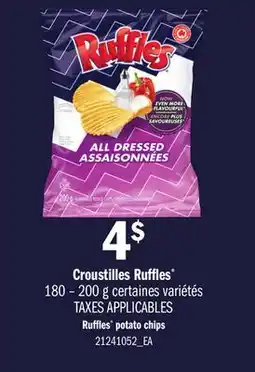 Provigo RUFFLES POTATO CHIPS offer