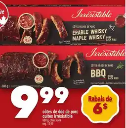 Marche Ami Côtes de dos de porc cuites Irrésistible offer