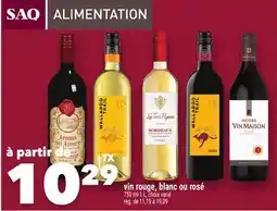 Marche Ami Vin rouge, blanc ou rosé offer