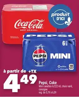 Marche Ami Pepsi, Coke offer
