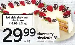 Loblaws Strawberry shortcake 8" offer