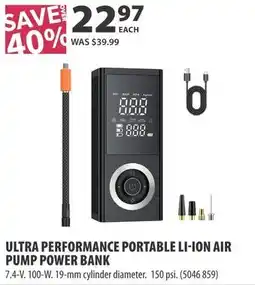 Co-op Ultra performance portable li-ion air pump power bank offer