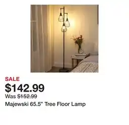 Wayfair Majewski 65.5 Tree Floor Lamp offer