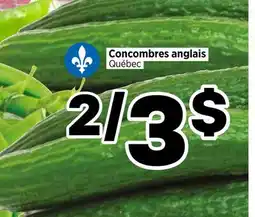 Val-Mont Concombres anglais Québec offer