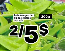 Val-Mont Pois mange-tout ou pois sucrés offer