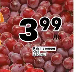 Val-Mont Raisins rouges offer