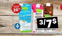 Val-Mont Boissons végétales Natur-a offer