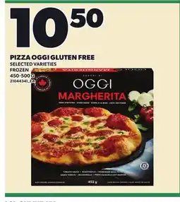 Loblaws PIZZA OGGI GLUTEN FREE offer