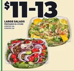Loblaws LARGE SALADS offer