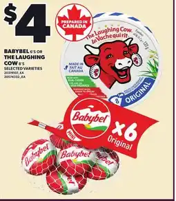 Loblaws BABYBEL, 6'S OR THE LAUGHING COW, 8'S offer