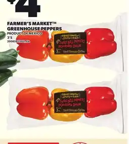 Loblaws FARMER'S MARKET GREENHOUSE PEPPERS, 3'S offer