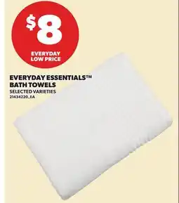 Loblaws EVERYDAY ESSENTIALS BATH TOWELS offer