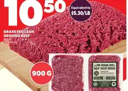 Loblaws GRASS FED LEAN GROUND BEEF offer