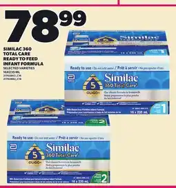 Loblaws SIMILAC 360 TOTAL CARE READY TO FEED INFANT FORMULA offer