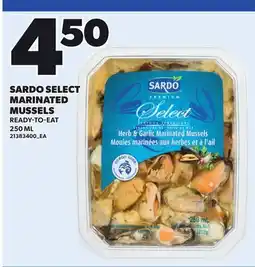 Loblaws SARDO SELECT MARINATED MUSSELS offer