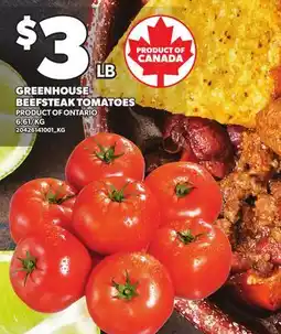 Loblaws GREENHOUSE BEEFSTEAK TOMATOES offer