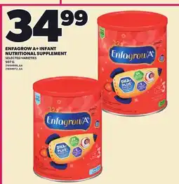 Loblaws ENFAGROW A+ INFANT NUTRITIONAL SUPPLEMENT, 907 G offer