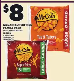 Loblaws MCCAIN SUPERFRIES FAMILY PACK offer