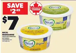 Loblaws BECEL MARGARINE, 637/850 G offer