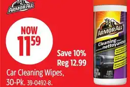 Canadian Tire Armor All Car Cleaning Wipes offer
