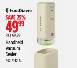 Canadian Tire Foodsaver Handheld Vacuum Sealer offer