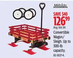 Canadian Tire Millside Convertible Wagon/Sleigh offer