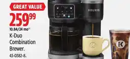 Canadian Tire Keurig K-Duo Combination Brewer offer