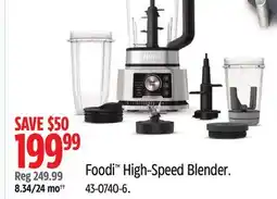 Canadian Tire Ninja Foodi High-Speed Blender offer