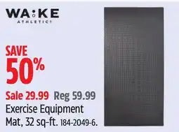 Canadian Tire Wa:ke Athletic Exercise Equipment Mat offer