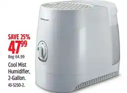 Canadian Tire Honeywell Cool Mist Humidifier, 2-Gallon offer