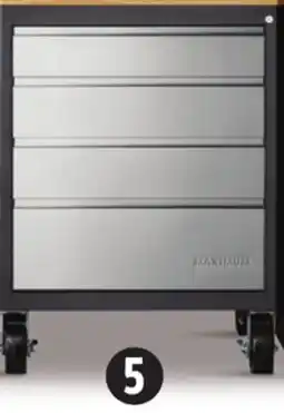 Canadian Tire 28˝ Stainless-Steel 4-Drawer Base Cabinet offer