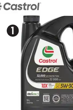 Canadian Tire EDGE Synthetic Motor Oil. Selected types and grades. 5L offer