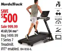 Canadian Tire NordicTrack T Series 7 Treadmill offer