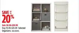 Canadian Tire Canvas Selected Organizers offer