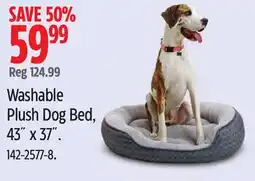 Canadian Tire Petco Washable Plush Dog Bed, 43˝ x 37˝ offer