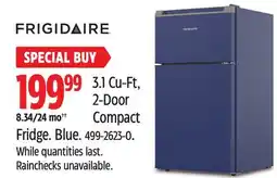 Canadian Tire Frigidaire 3.1 Cu-Ft, 2-Door Compact Fridge offer