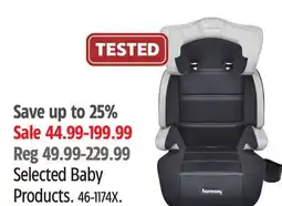 Canadian Tire Selected Baby Products offer