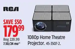 Canadian Tire RCA 1080p Home Theatre Projector offer