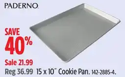Canadian Tire Paderno 15 x 10 Cookie Pan offer