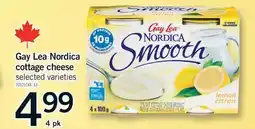 Fortinos GAY LEA NORDICA COTTAGE CHEESE offer