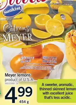 Fortinos MEYER LEMONS offer