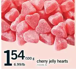 Fortinos CHERRY JELLY HEARTS offer