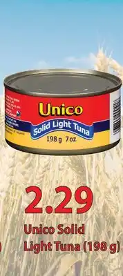 Fortinos UNICO SOLID LIGHT TUNA (198 G) offer