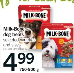 Fortinos MILK-BONE DOG TREATS offer