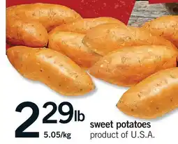 Fortinos SWEET POTATOES offer
