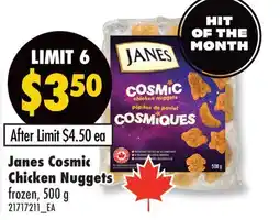 Fortinos JANES COSMIC CHICKEN NUGGETS offer
