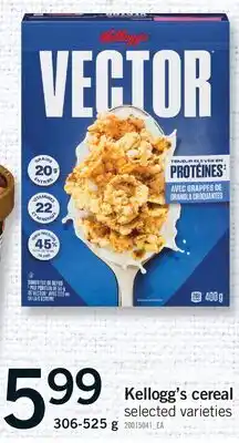 Fortinos KELLOGG'S CEREAL offer