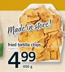 Fortinos FRIED TORTILLA CHIPS offer