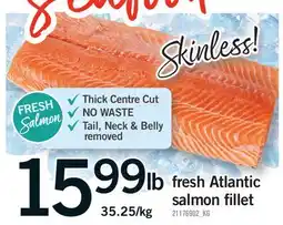 Fortinos FRESH ATLANTIC SALMON FILLET offer